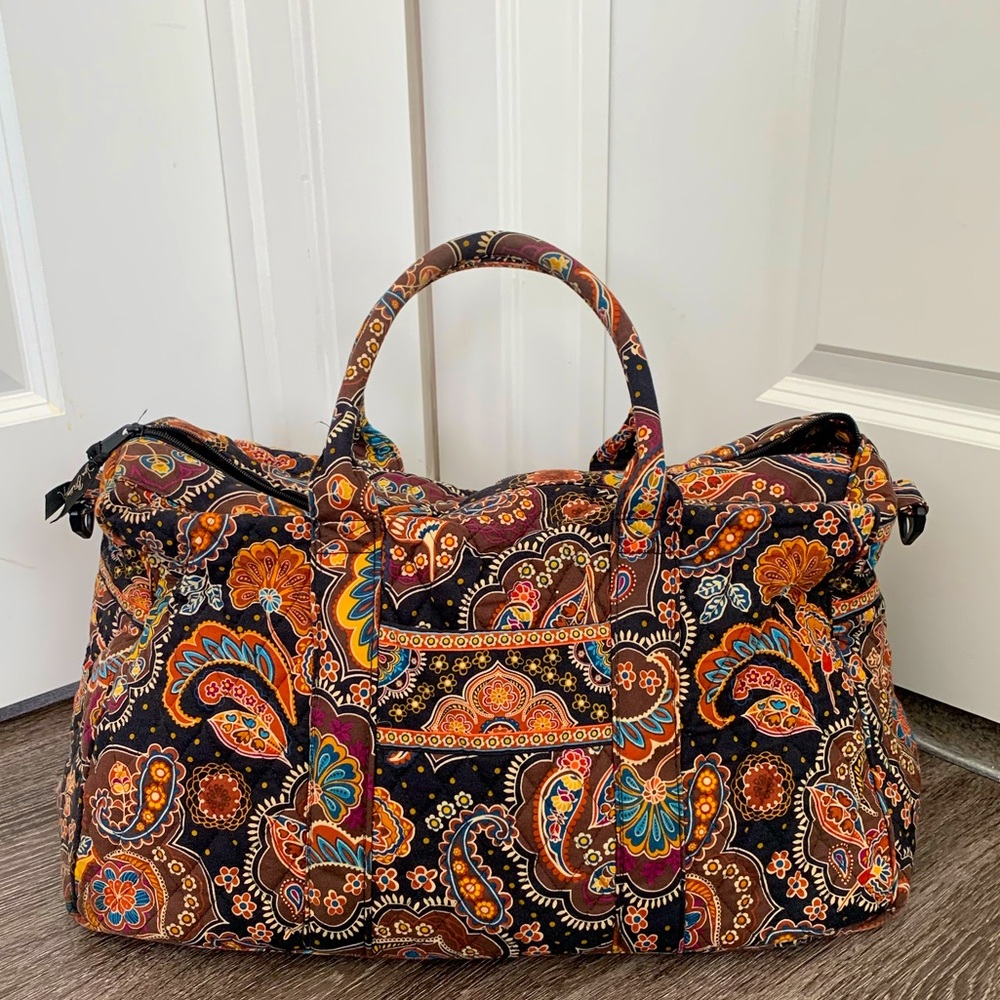 Vera Bradley Medium Duffel Bag- Kensington Pattern